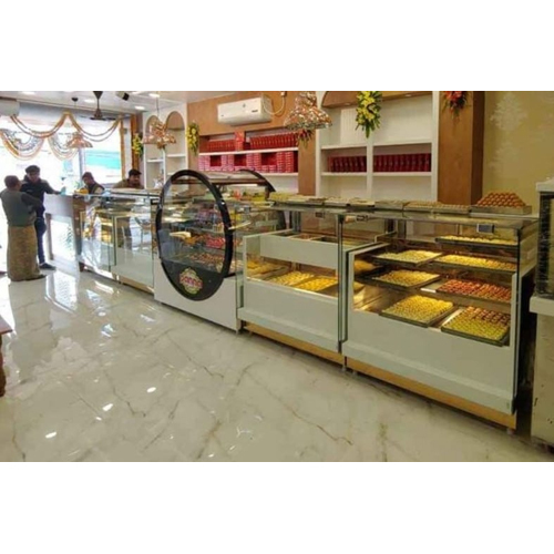 sweet display counter (mithai counter)